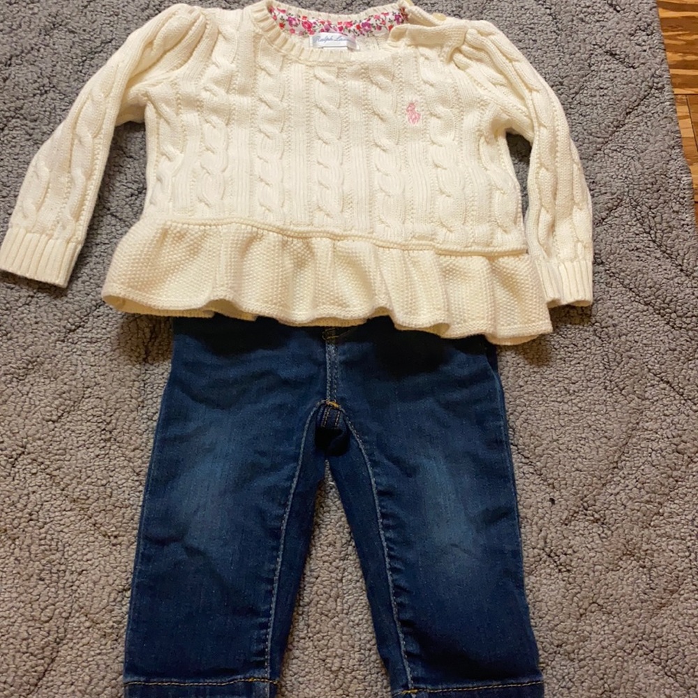 Girls Ralph Lauren set